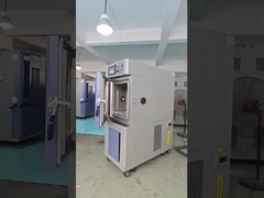 Cámara de ensayo de temperatura y humedad con ajustes programables para ensayos precisos