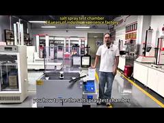 Introduce Salt Spray Corrosion Test Chamber  With Overload Iso 9227 Salt Spray Test Chamber