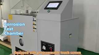 Un probador de resistencia a la corrosión de la cámara de prueba de niebla salina