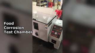 La corrosión de la industria alimentaria de la cámara de prueba de niebla salina
