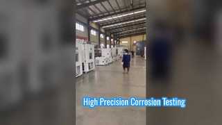 Máquina de prueba de pulverización de sal programable digital de pantalla grande de temperatura y humedad constantes