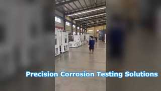 Probador inteligente de espray de sal, máquina de prueba anticorrosión de espray de sal con sujetadores