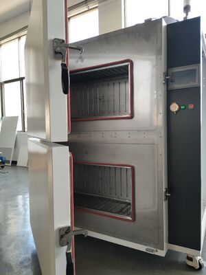 Rapid Temperature Test Chamber , Color Touchscreen,  Multi-Safety Protection for Defense, Automotive, Electronics