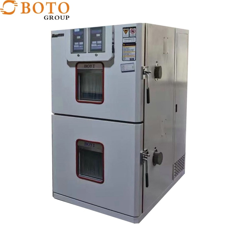 B-TCT-401 2-Box Temperature Shock Test Chamber, Low Temp Range: -10℃--60℃