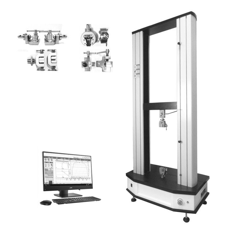 Rango de velocidad de ensayo de 0,01 a 300 mmmin Máquina de ensayo universal de tracción de alta resolución