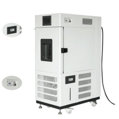 Temperatura y humedad de la cámara de ensayo Tiempo de calentamiento Aproximadamente 3-5C/min Fuente de alimentación AC 220V/380V 50/60Hz Uniformidad de temperatura ±0,5°C