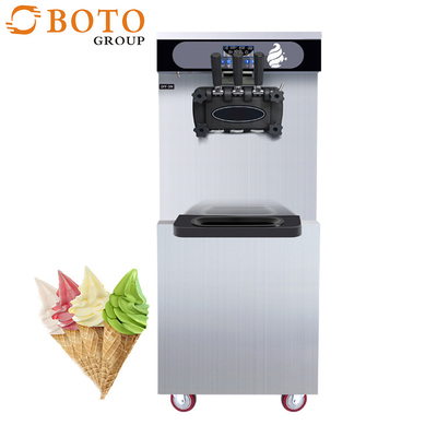 Piso de BT-25FB 25L/H que coloca la máquina suave comercial de acero inoxidable del helado